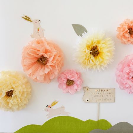 Lot De 24 Mini Caissettes En Papier Rose À Fleur