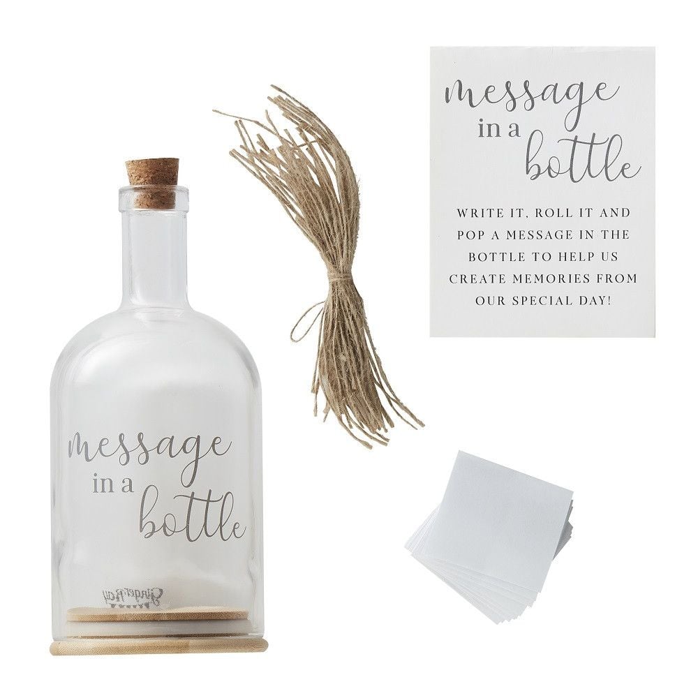 Livre d'or "Message in a bottle"