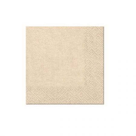 20 serviettes "naturel"