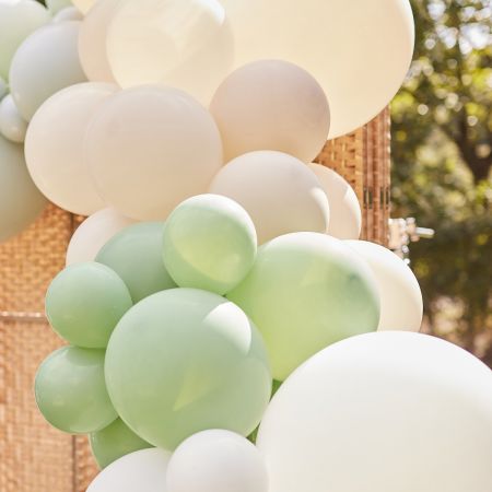 Guirlande de ballons vert menthe - Kit d'arc de Algeria