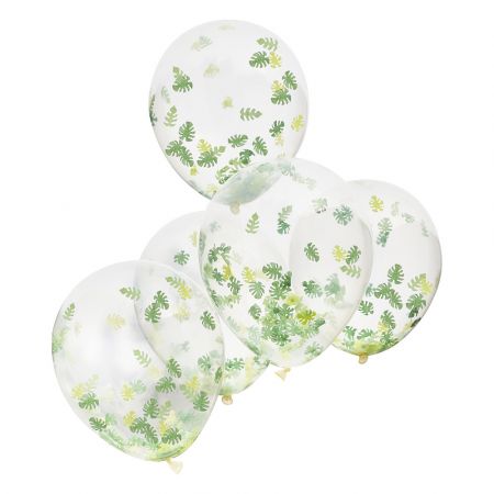 5 ballons "aventure" -  30 cm