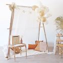 Guirlande en bois Gui