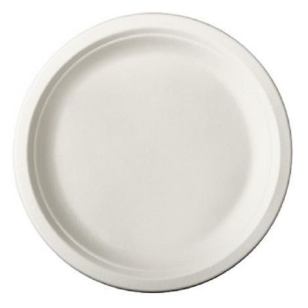 12 assiettes blanches en...