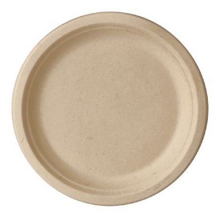 12 assiettes naturelles en...