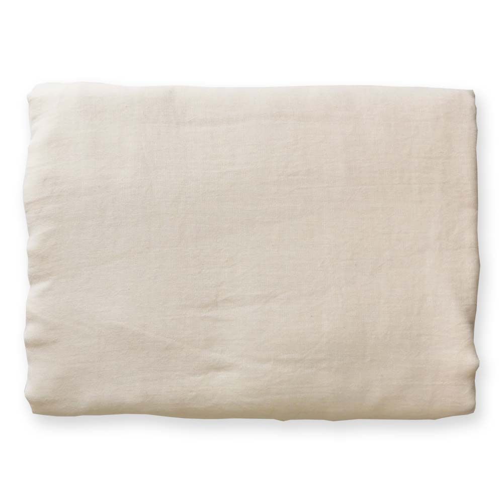 Drapé en mousseline de coton "crème" - 300 cm