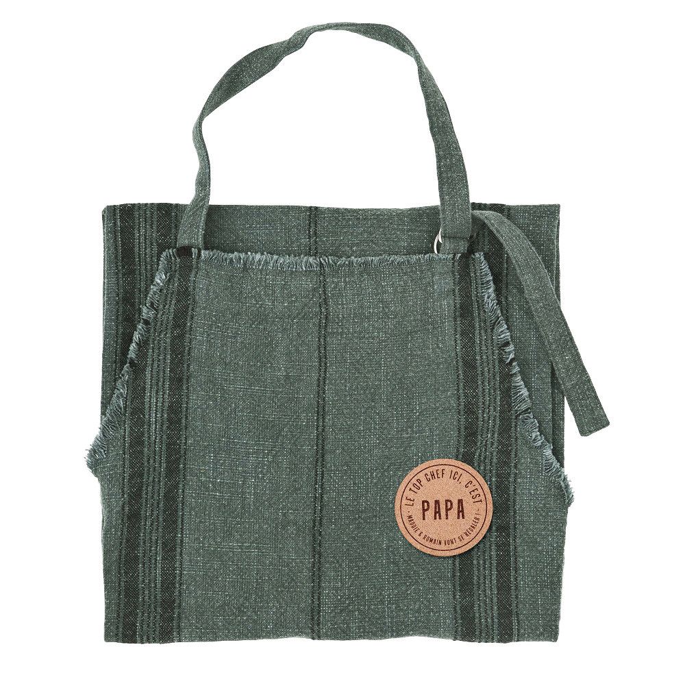 Tablier en coton personnalisable "Papa"