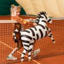 Ballon mylar "zèbre" - 115 cm