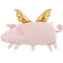 Ballon en mylar Cochon