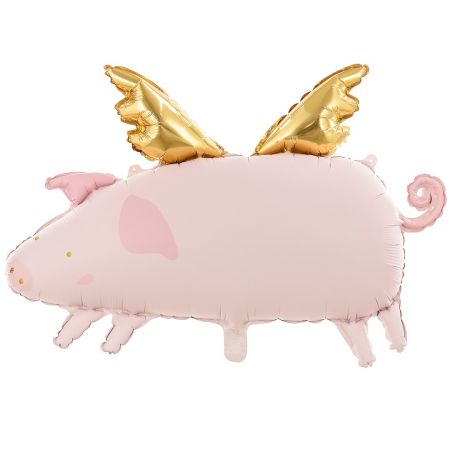 Ballon mylar "cochon...