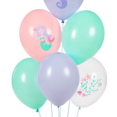 6 Ballons 30 cm - le monde...