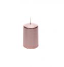 Petite bougie cylindrique rose gold - 6 cm