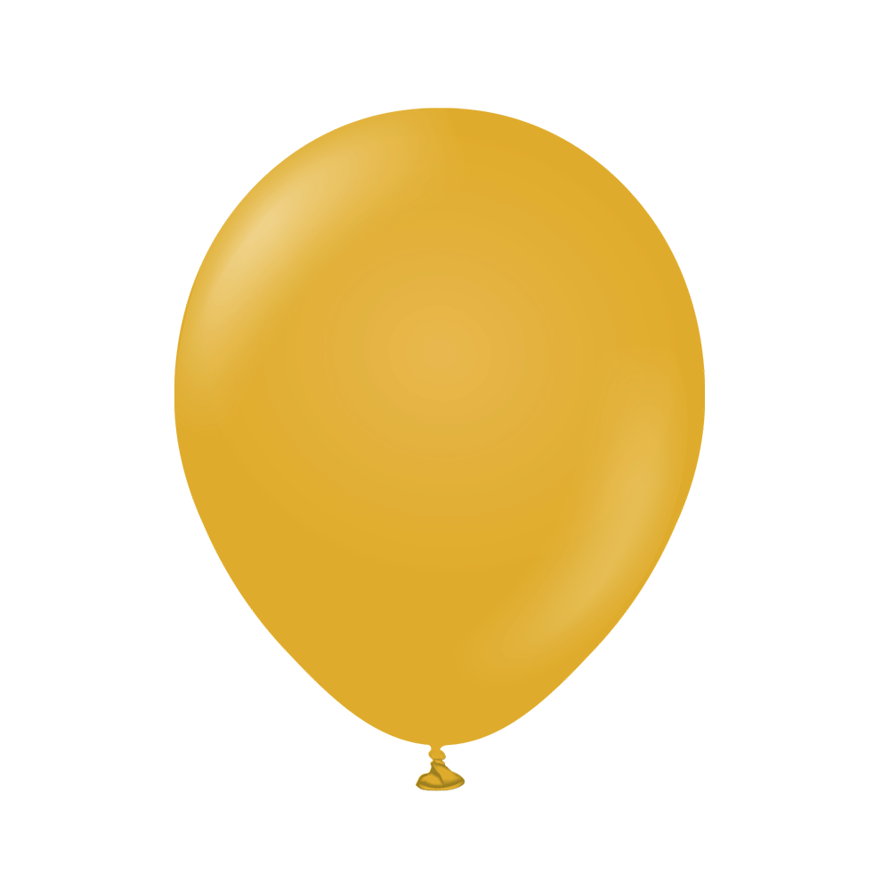20 Ballons Opaques Jaune Moutarde - 25 cm - Jour de Fête - Ballons - Ballon  et Accessoire