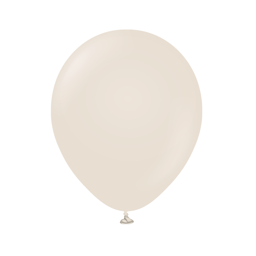 10 ballons en latex – Sable – 27 cm
