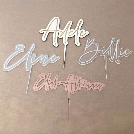 Cake topper personnalisable...