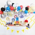 Ballon noir -  28 cm 