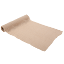 5 m chemin de table mousseline "sable" - 28 cm