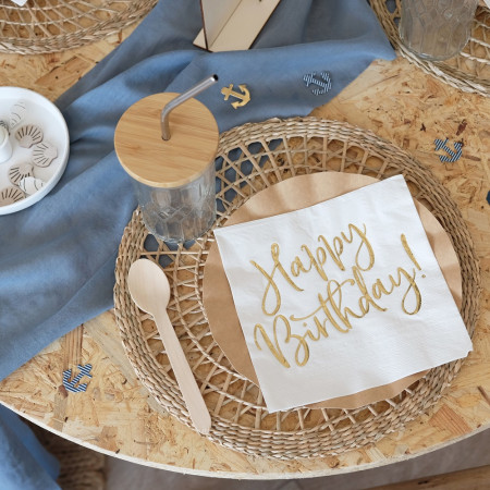 20 Serviettes de table...