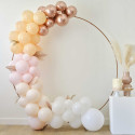 Kit pour guirlande de ballons "nude et palme" - 70 ballons