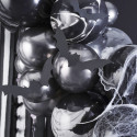 Kit pour guirlande de ballons, rideau crépon & accessoires "Halloween" - 75 ballons