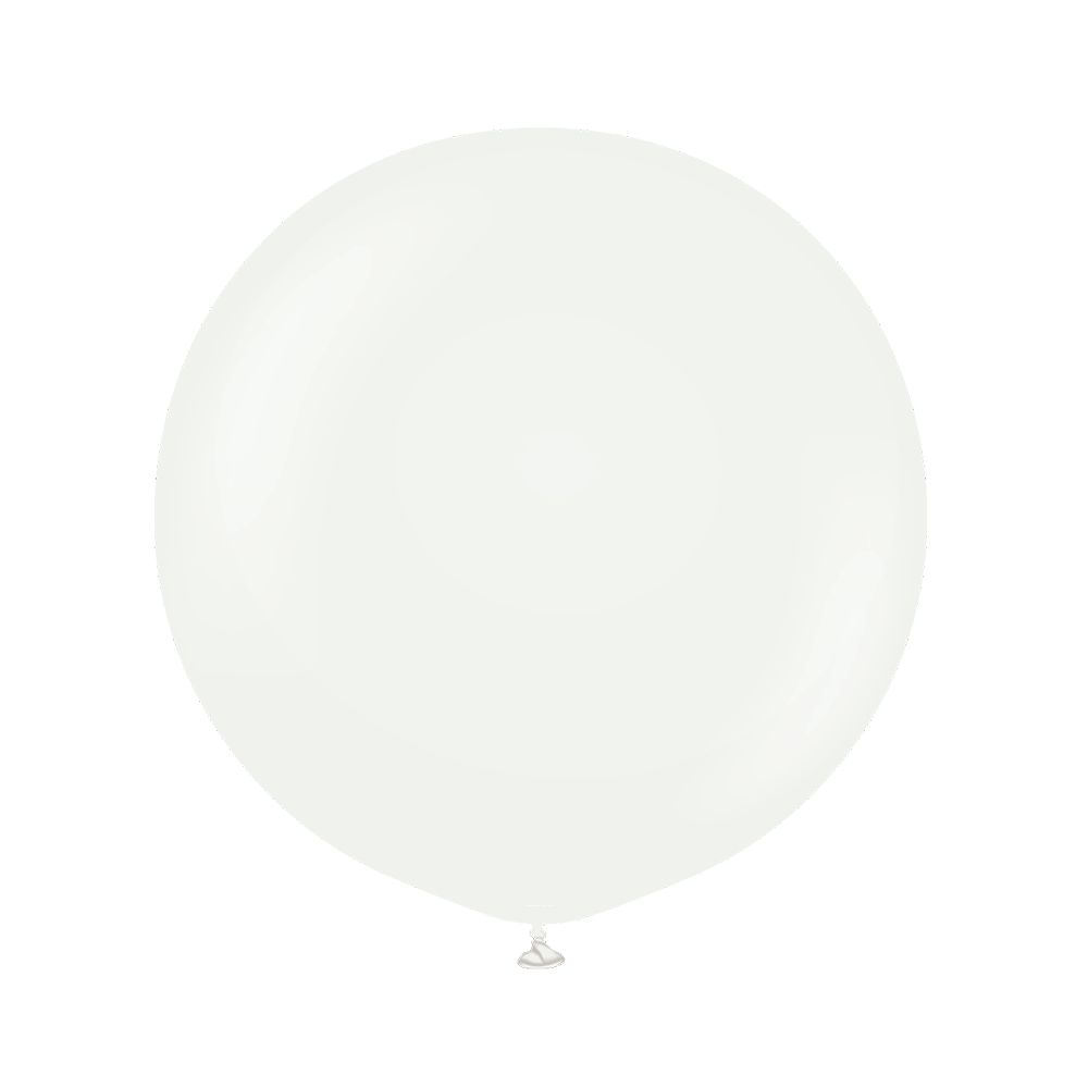 Ballon en latex "blanc" - 45 cm