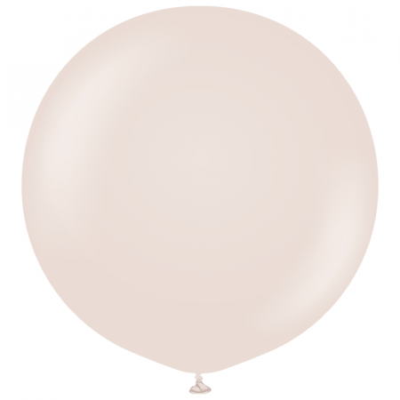 5 ballons en latex "sable"...