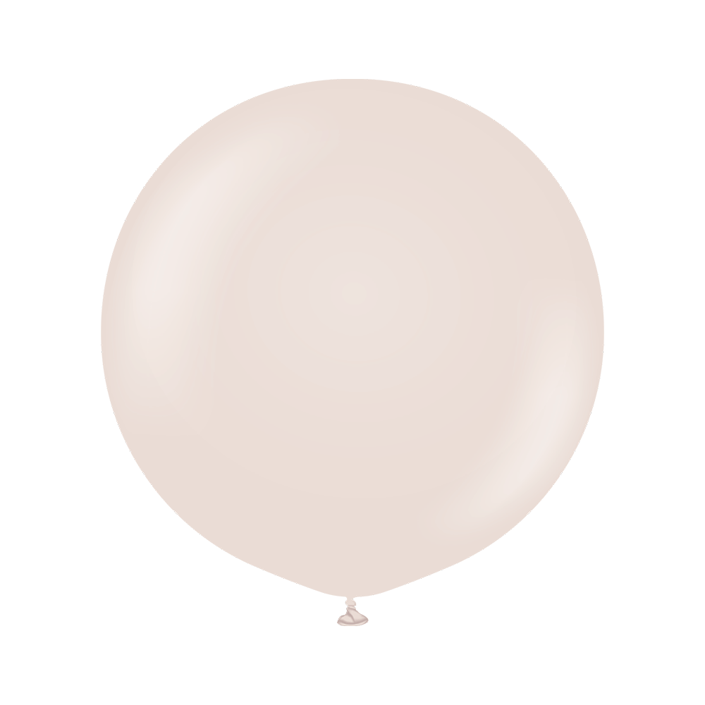 5 ballons en latex "sable" - 45 cm