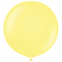 Ballon en latex "jaune pastel" -  45 cm