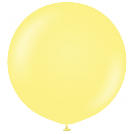 5 ballons en latex "jaune...