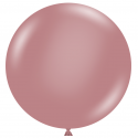 Ballon en latex "vieux rose" - 45 cm
