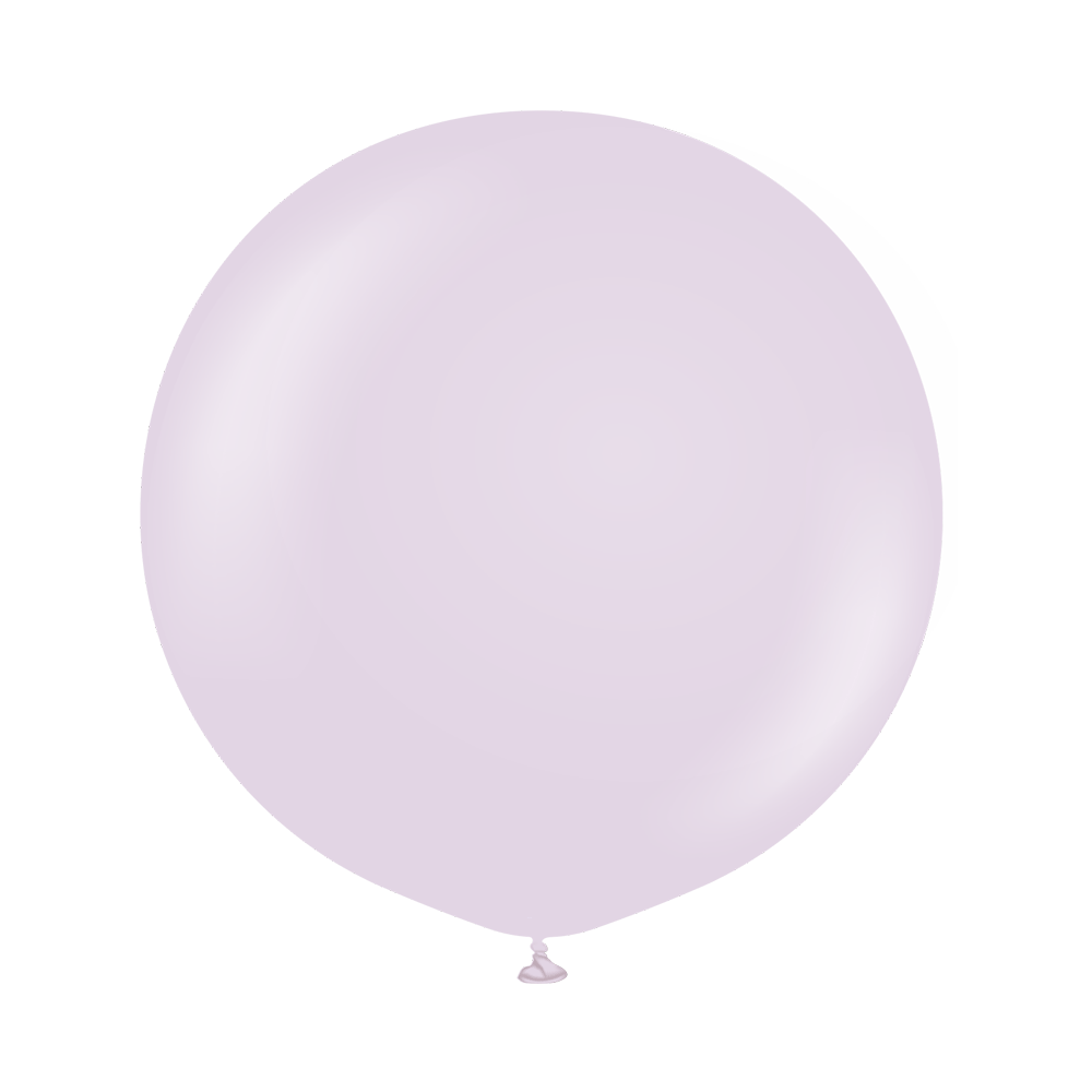 Ballon en latex "mauve pastel" -  45 cm