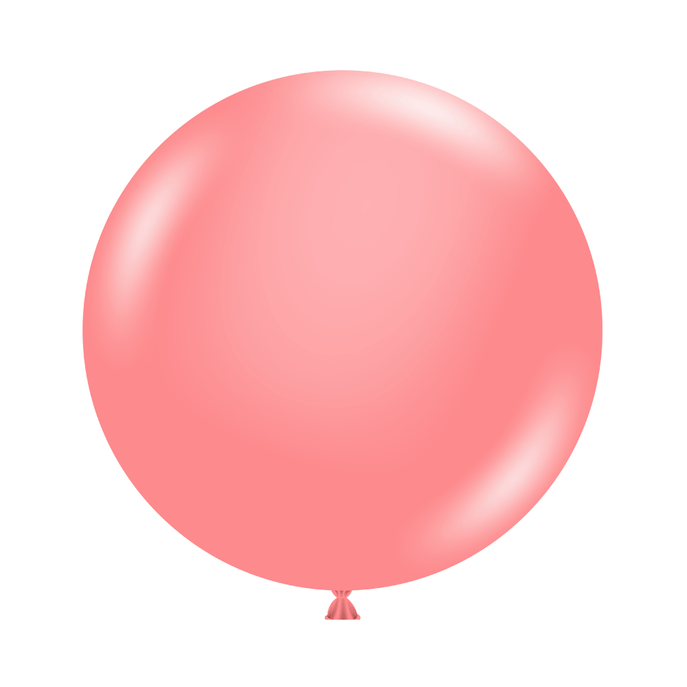 Ballon en latex "corail" - 45 cm