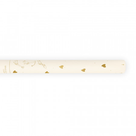 Baguette à confettis cœur...