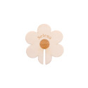 Marque-place personnalisable pour verre "flower power"