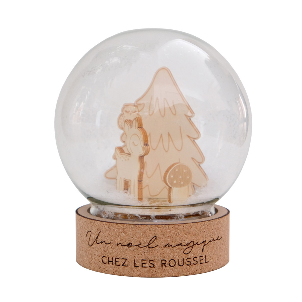 LAMPION D'EXTERIEUR 8 pouces champignon Disco boule miroir verre