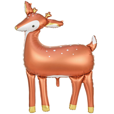 Ballon en mylar Cerf