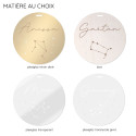 Décoration de sapin personnalisable "constellation" - matière au choix