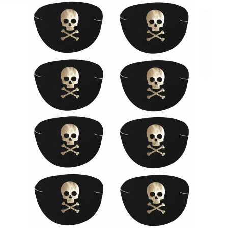 8 cache-œil de pirate