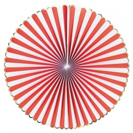 Lot de 3 rosaces "rayures...