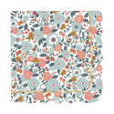 16 serviettes "liberty anémone" - 16,5 cm