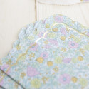 16 serviettes "liberty marguerite" - 16,5 cm