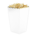 8 boites à popcorn "blancs"
