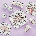 20 serviettes "dalmatien" - 16,5 cm