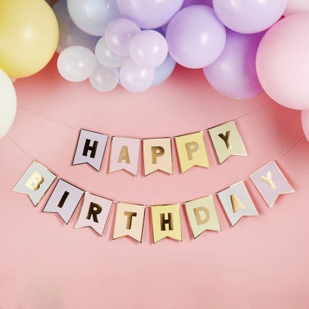 Ballons de fille de 7 ans, or rose, bannière de joyeux anniversaire,  ballons de confettis, décoration d'anniversaire de fille, décoration de  fête d'anniversaire de fille de 7 ans, Ha