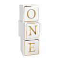 Cubes géants en carton "ONE" - 70 cm