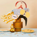 10 accessoires photobooth "Peace Love Party"