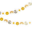 Guirlande "Peace Love Party" - 2,5 m