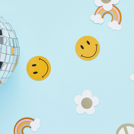 10 g confettis "Peace Love...