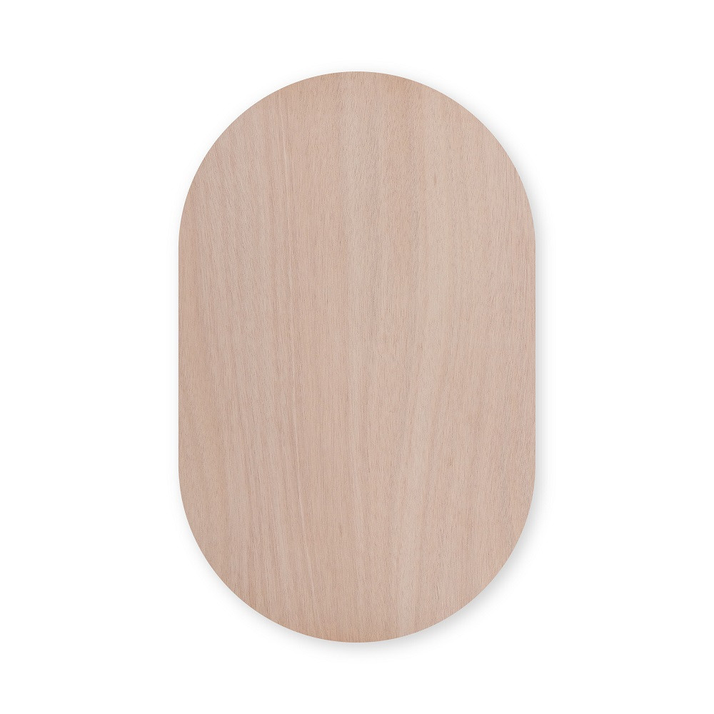 Panneau entièrement personnalisable - ovale