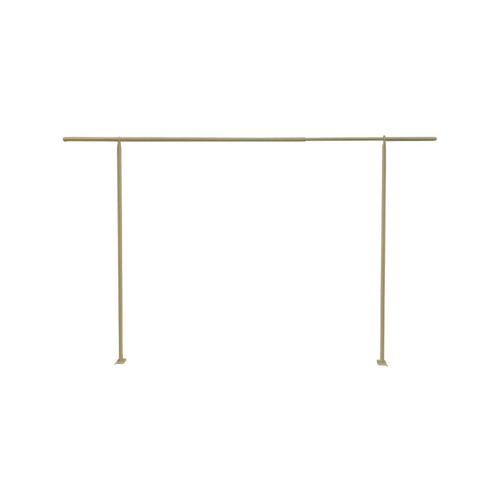 Arche de table extensible en métal doré