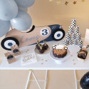 50 Confetti en bois Etoiles